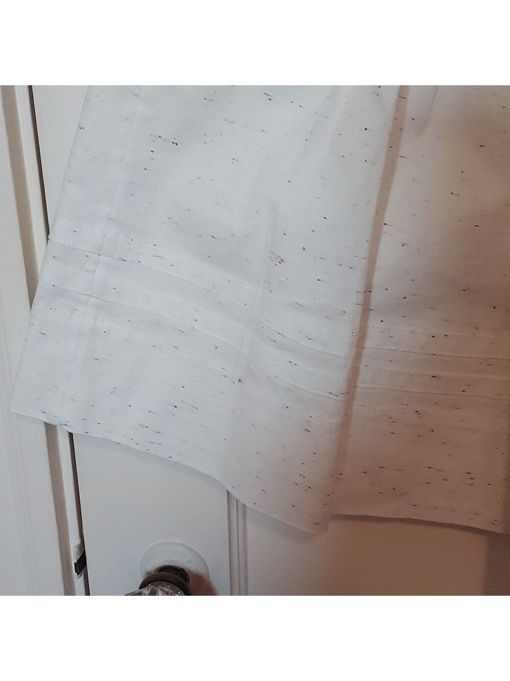 Marchen Speckled Full Skirt In Cream & Navy Size Medium — image 6 of 8